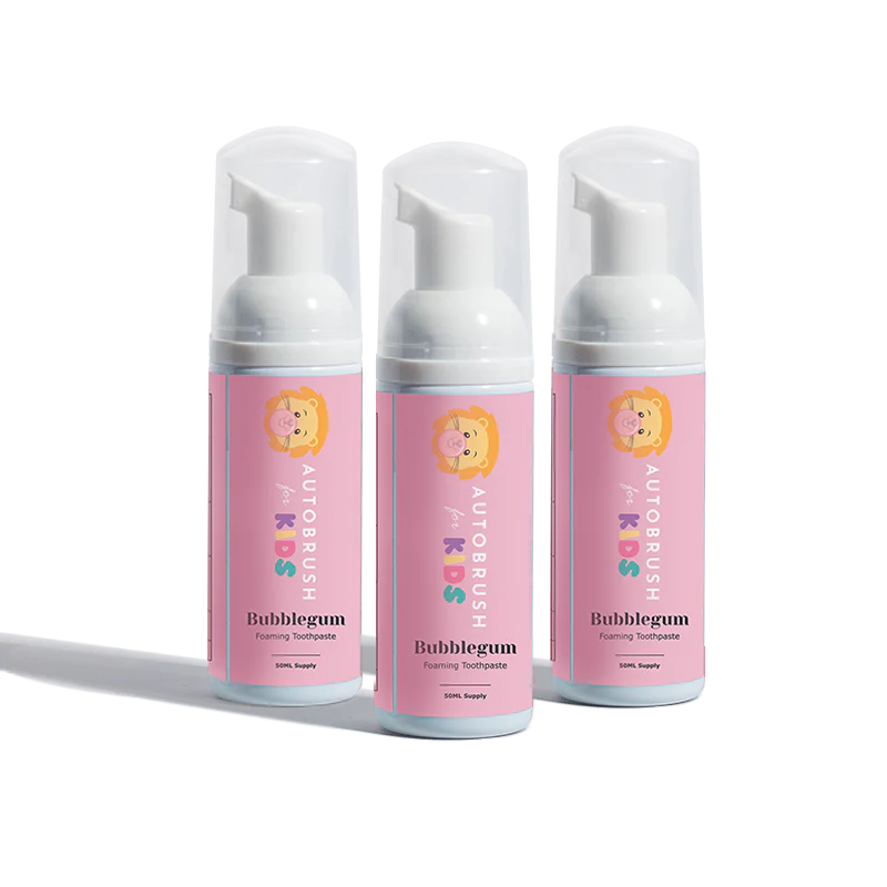 Foam Toothpaste Sampler